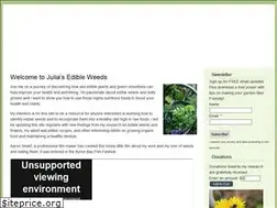 Sites similar to juliasedibleweeds.com