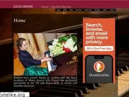 Sites similar to juliasinani.com