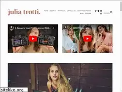 Sites similar to juliatrotti.com