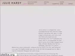 Sites similar to juliehardy.com