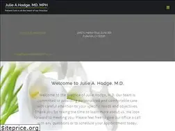 Sites similar to juliehodgemd.com