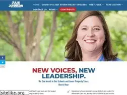 Sites similar to juliejohnsonfortexas.com