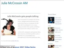 Sites similar to juliemccrossin.com