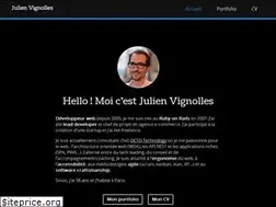 Sites similar to julien-vignolles.com