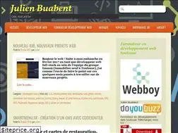 Sites similar to julienbuabent.fr