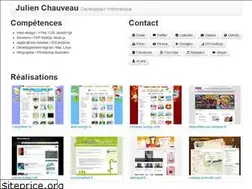 Sites similar to julienchauveau.com