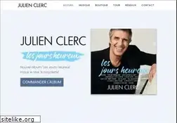 Sites similar to julienclerc.com