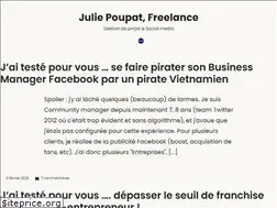Sites similar to juliepoupat.com