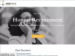 Sites similar to julieroserecruitment.co.uk