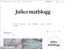 Sites similar to juliesmatblogg.no