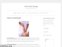 Sites similar to juliespinktherapy.com