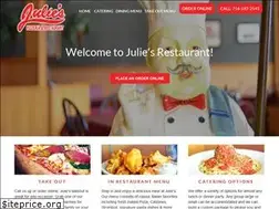 Sites similar to juliespizzeria.com