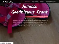 Sites similar to juliettedevries.com