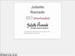 Sites similar to julietteramade.com