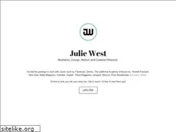 Sites similar to juliewest.com