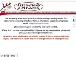 Sites similar to juliusalterations.com