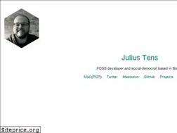 Sites similar to juliustens.eu