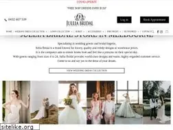 Sites similar to julliabridal.com.au