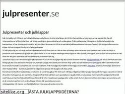 Sites similar to julpresenter.se