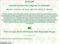 Sites similar to julya.de