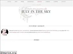 Sites similar to julyinthesky.com