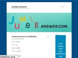 Sites similar to jumbleanswer.com