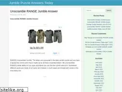 Sites similar to jumblepuzzleanswers.com