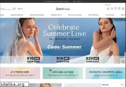 Sites similar to junebridals.com
