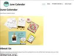 Sites similar to junecalendar.biz