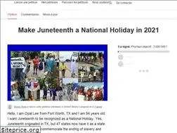 Sites similar to juneteenth.us