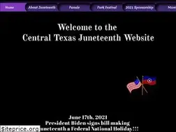 Sites similar to juneteenthcentraltexas.com