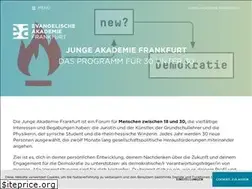 Sites similar to junge-akademie-frankfurt.de