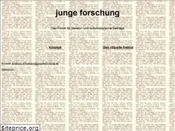 Sites similar to jungeforschung.de