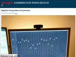 Sites similar to jungerkammerchor.eu