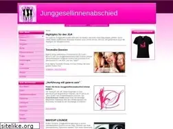 Sites similar to junggesellinnenabschied.org