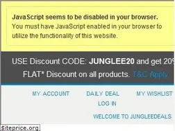 Sites similar to jungleedeals.in