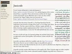 Sites similar to junicode.sf.net