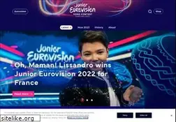 Sites similar to junioreurovision.tv