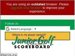 Sites similar to juniorgolfscoreboard.com