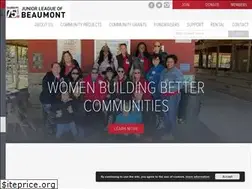Sites similar to juniorleaguebeaumont.org