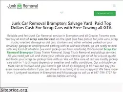 Sites similar to junkcarremovalbrampton.ca