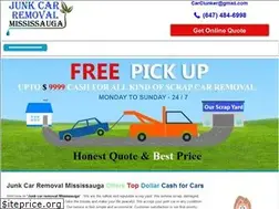 Sites similar to junkcarremovalmississauga.com