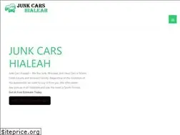 Sites similar to junkcarshialeah.com