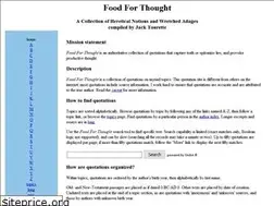 Sites similar to junkfoodforthought.com