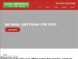 Sites similar to junkhaulingforless.com
