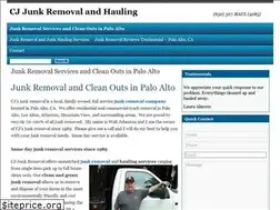 Sites similar to junkremovalpaloalto.com