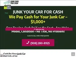 Sites similar to junkyourcarforcash.com