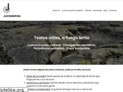 Sites similar to juntaletras.es