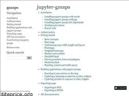Sites similar to jupyter-gmaps.readthedocs.io