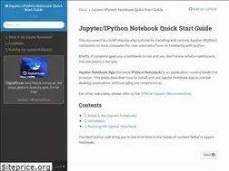 Sites similar to jupyter-notebook-beginner-guide.readthedocs.io